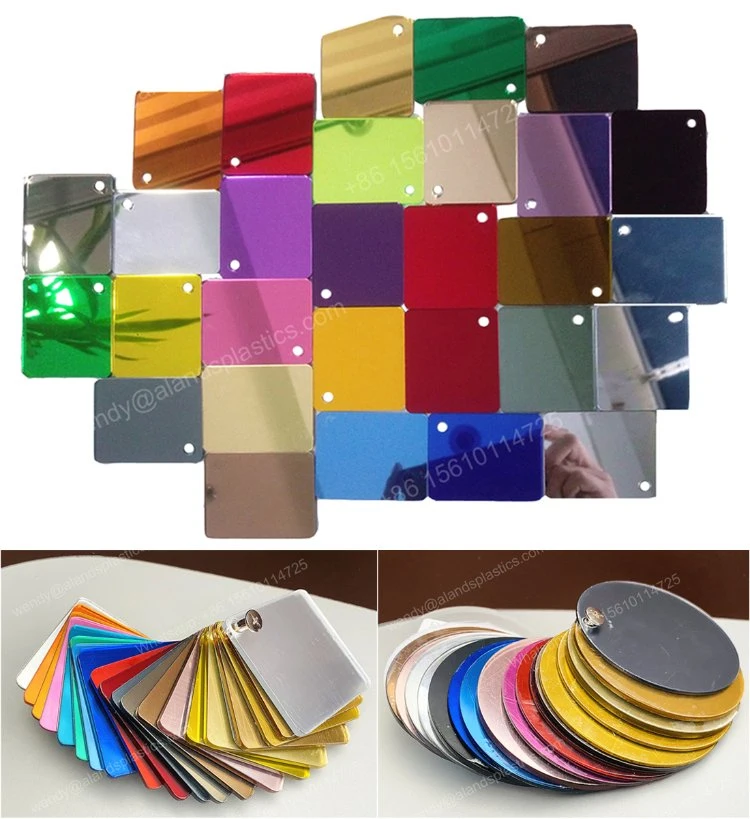 Wholesale Acrylic Mirror 1220*2440mm Colour Mirror Acrylic Plexiglass 2mm Acrylic Mirror Sheet