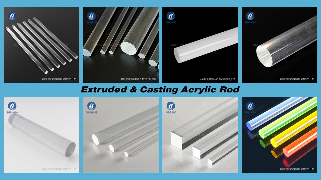 High Impact Resistance Plastic Plexiglass Acrylic Rod