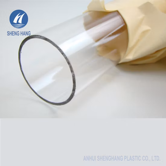 Tube acrylique coulé en plexiglas de PMMA de cylindre acrylique transparent de diamètre de 50 ~ 1800 mm