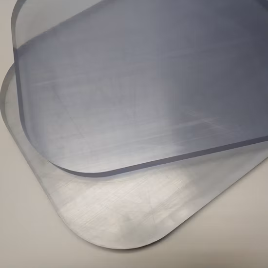 Feuille solide PC en polycarbonate Lexan transparent avec certification SGS